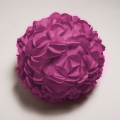 BPR-30002 Rose Petals Round Fuscia