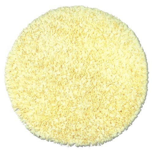 BTRM-02205R Shaggy Raggy Round Yellow